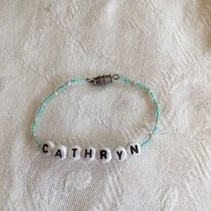 CATHRYN 6” personalized name bracelet-NEW